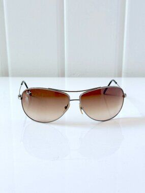 Ray-Ban RB3293 - GUNMETAL Frame BROWN GRADIENT Lenses 63mm Non-Polarized